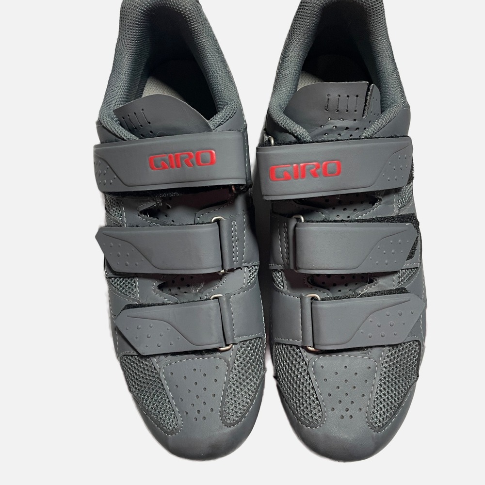 Giro Rev W Cycling Shoes Womens 10.5‎ Grey Good Sporty Indoor Road SPD Cleats